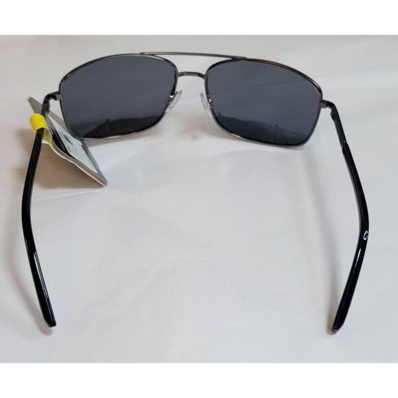 Foster Grant Polarized Silver Mirrored Aviator Sunglasses Scratch Impact Resist - Picture 2 of 8